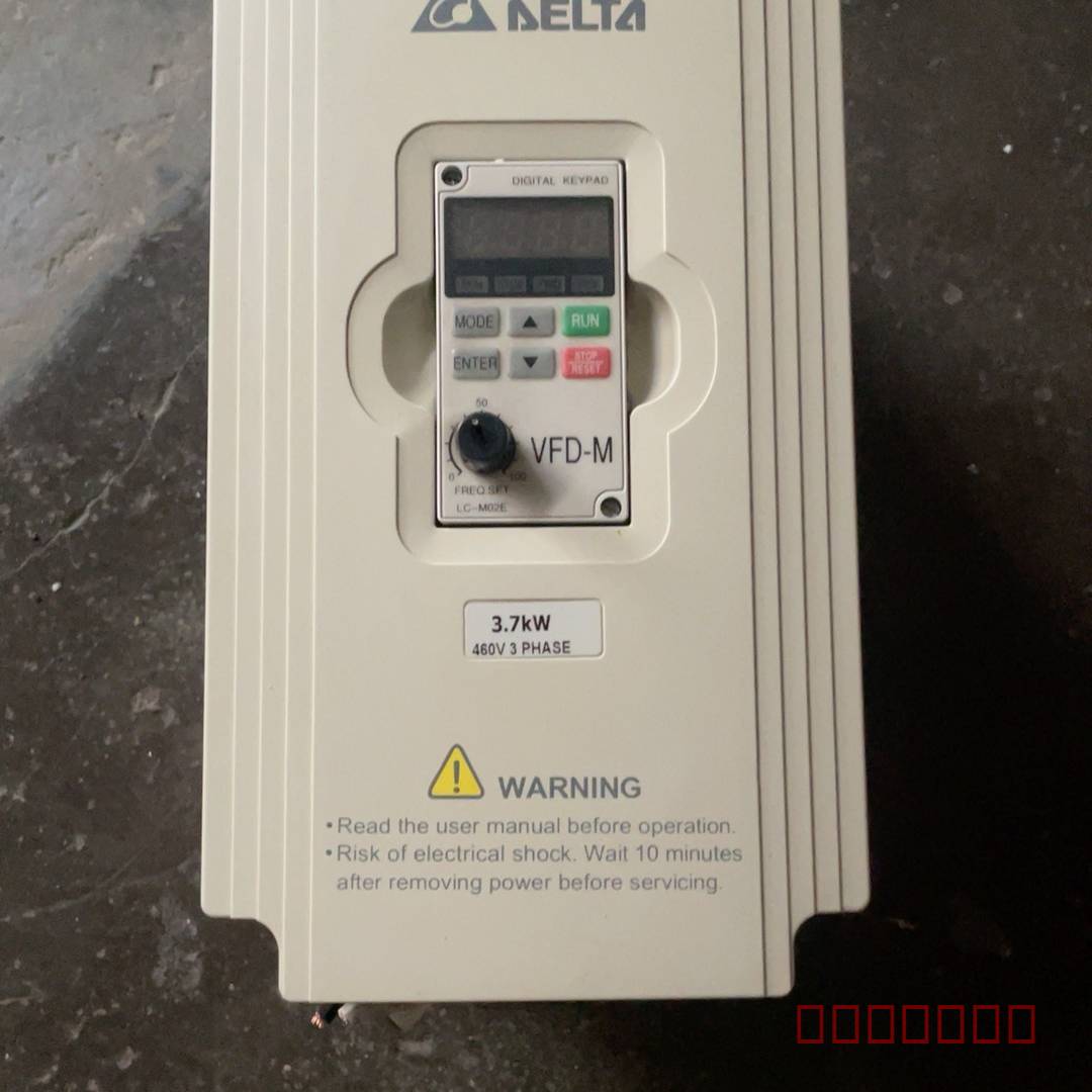议价台达变频器VFD037M43A、380V3.7KW刚刚从维修
