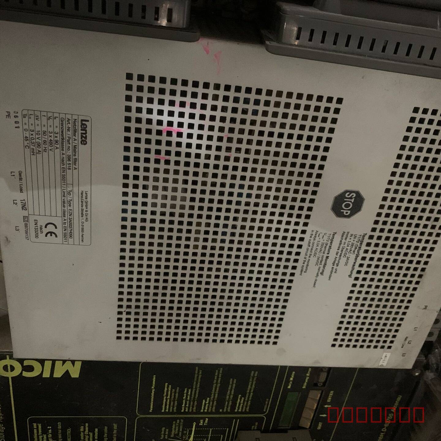 议价二手LENZE/伦茨 EZN3A0037H090 变频器用滤维修