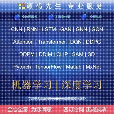 机器深度学习程序pytorch算法神经网络代码代跑接单Opencv代做