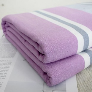 山东老粗布1米5床单纯棉三件套不跑床的单独床单S不起皱不移位夏