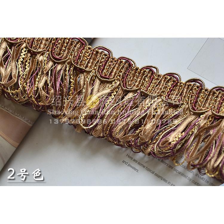 沙发套辅料配件 装饰 款边 高档 通用蕾丝边宽刺绣花边布料5.5cm