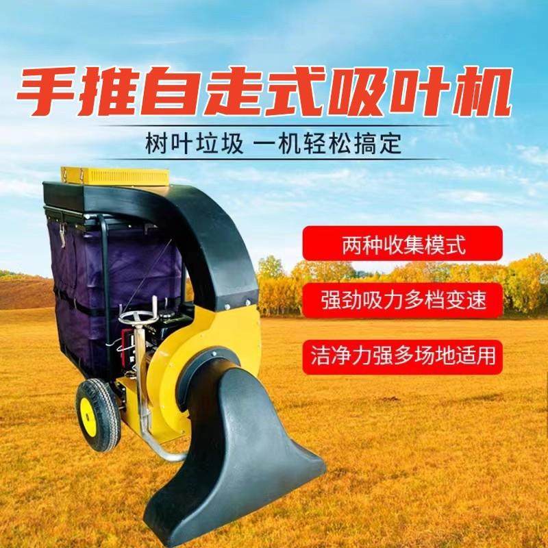 牵引式树叶收集器 大功率杂草清扫机 环卫手推落叶吸叶机 结实耐