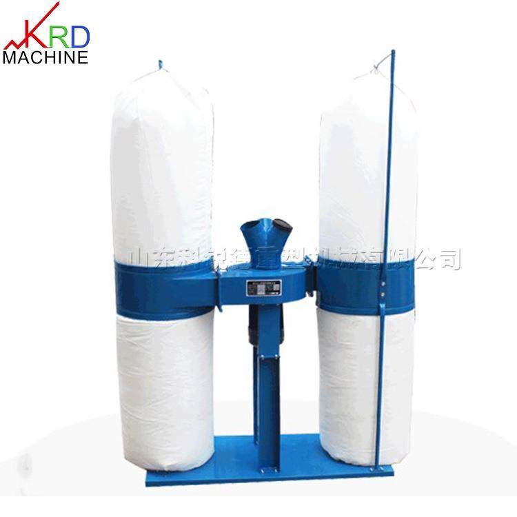 工业布袋木屑尘土吸尘机 集尘单桶双桶吸尘器 木工机械除尘设备