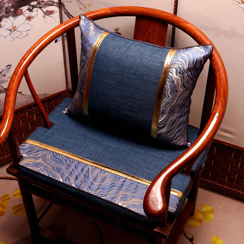 新中式红木沙发坐垫圈椅垫官帽椅垫茶桌椅垫围椅垫四季垫海绵棕垫