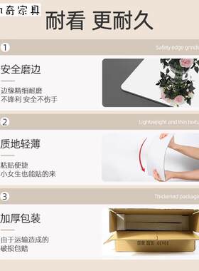 女生舞蹈镜亚克力镜子贴墙自粘全身镜家用试衣镜子墙超大拼接镜
