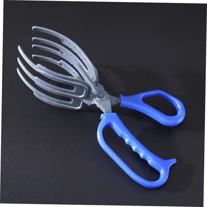 。拿鱼夹子抓鱼器防滑鱼夹器捉鱼手夹金属抓鱼神器渔具垂钓用品