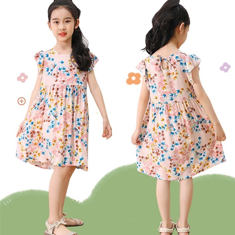 女童棉绸睡裙夏季薄款小女孩睡衣夏款宝宝连衣裙子儿童家居服纯棉,童装/婴儿装/亲子装,连衣裙,淘宝优惠券,粉丝福利购,淘宝优惠卷