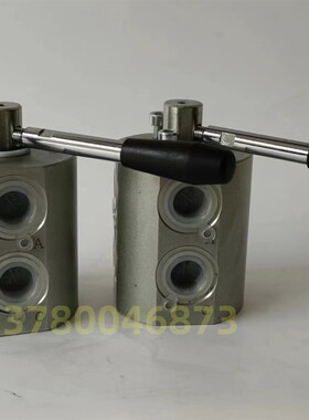 两位六通手动转阀 换向阀m 切换阀DF6VIE 3/8 DF 6 VIE 1/2手动阀