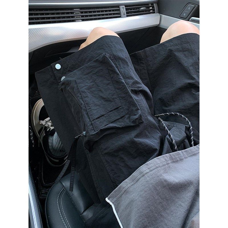 工装短裤男款夏季2025新款冰丝速干 乾5分美式休闲 青少年沙,男装,短裤,淘宝优惠券,粉丝福利购,淘宝优惠卷