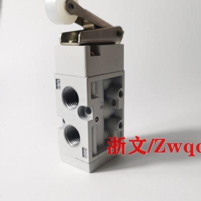 MVMA-260-4R1按钮式机械阀二位五通滚轮杠杆型手动换向阀