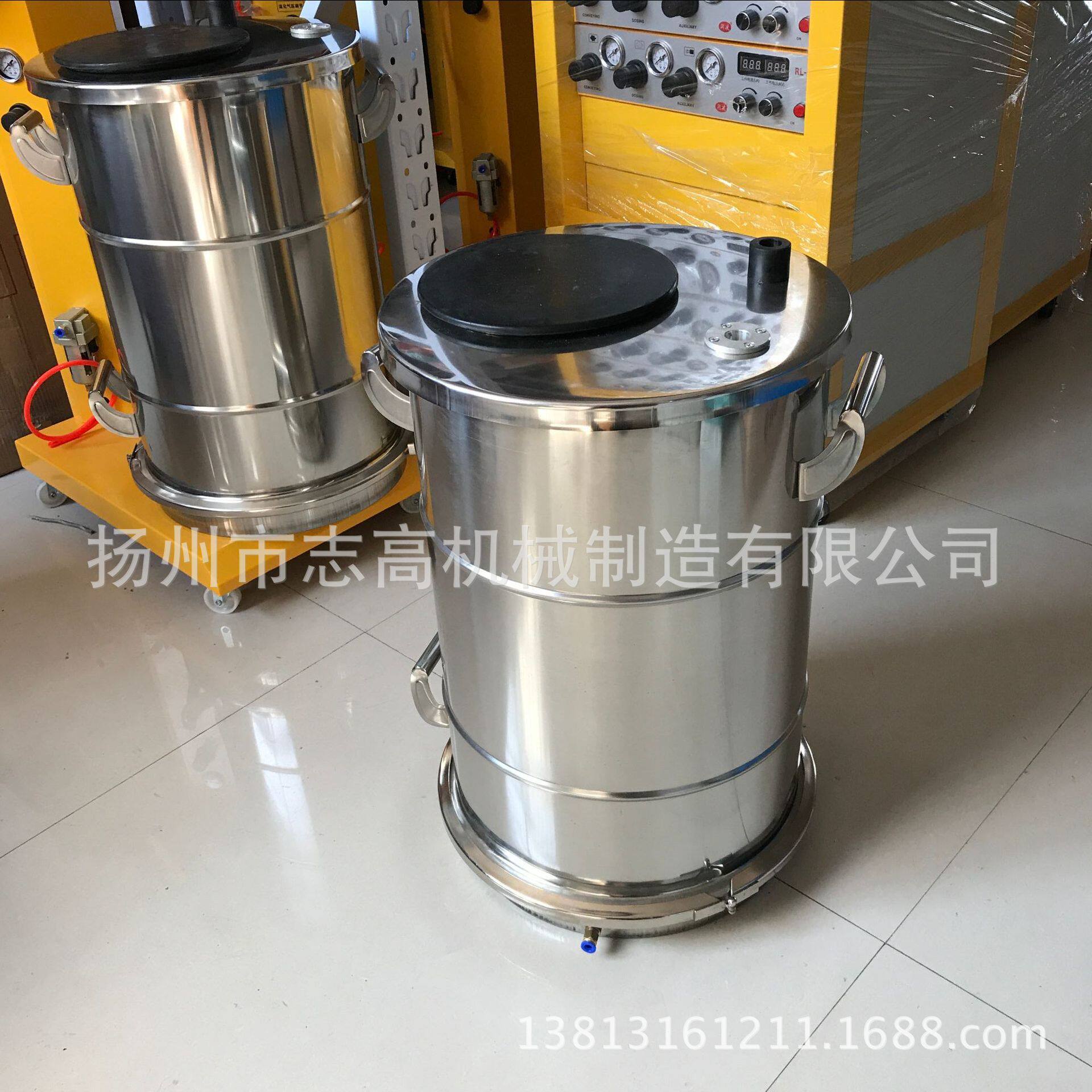 粉末流化桶不锈钢可分体粉桶可脱卸粉桶粉桶