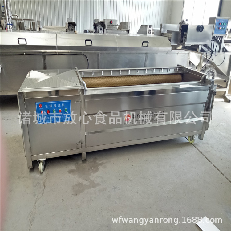 小型红薯清洗机 毛刷辊清洗机厂家直销价格优惠 sus304红薯清洗机