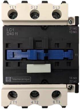 主接触器LC1D40 Telemecanique LC1-D4011 220V 电梯抱闸运行交流