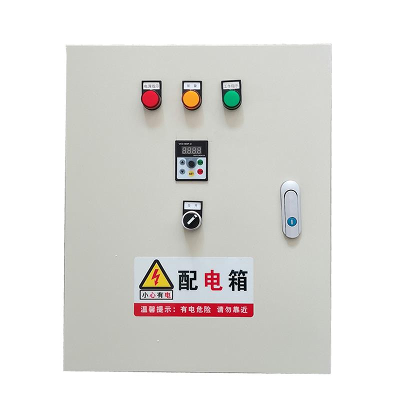 定制变频器控制箱通风机电机水泵恒压供水控制柜配电箱三相380V22