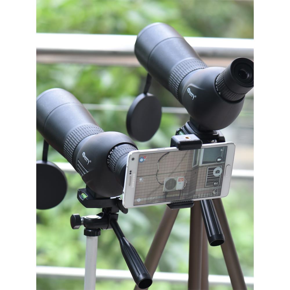 单筒观靶镜15-60倍专业高清望远镜高倍手机拍照看月亮天文观鸟镜