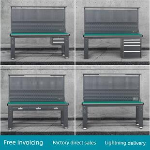 防静电工作台重型钳工电工不锈钢多功能维修机修车间实验室操作台