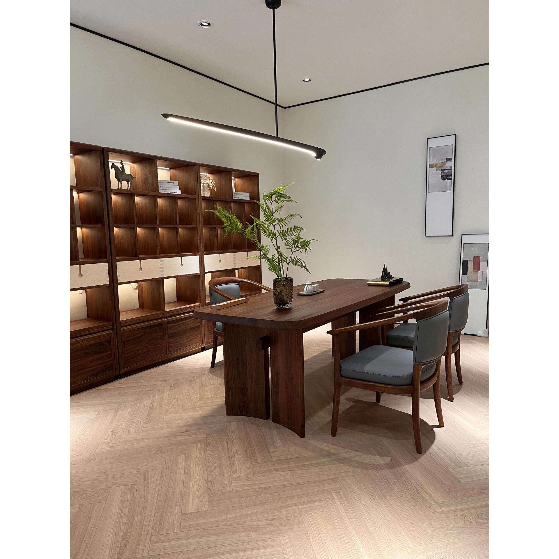 新中式实木茶桌椅组合现代简约家用客厅阳台茶台办公室泡茶桌家具,住宅家具,家用茶台/茶桌,淘宝优惠券,粉丝福利购,淘宝优惠卷