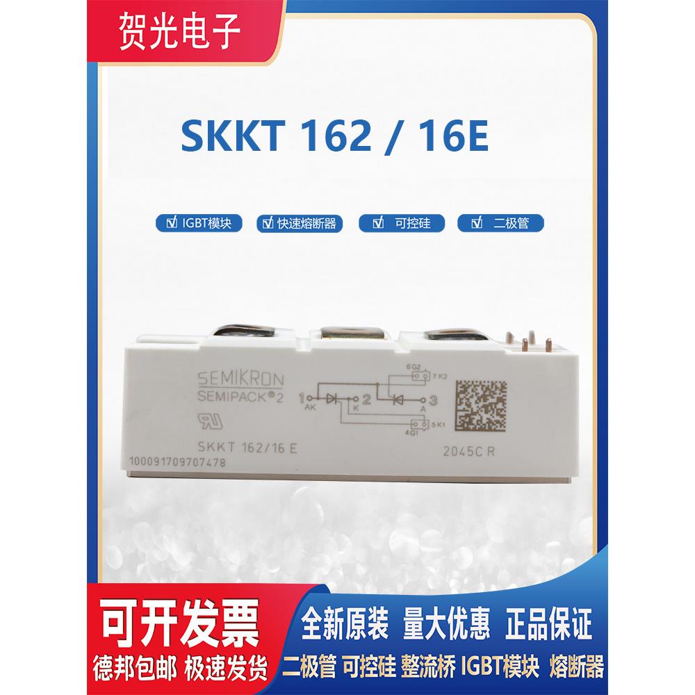 全新原装西门康可控硅模块SKKT162/16E SKKT106/16E SKKD100/16