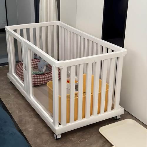 宠物栅栏室内别墅可移动中小型犬专用狗窝床狗笼子