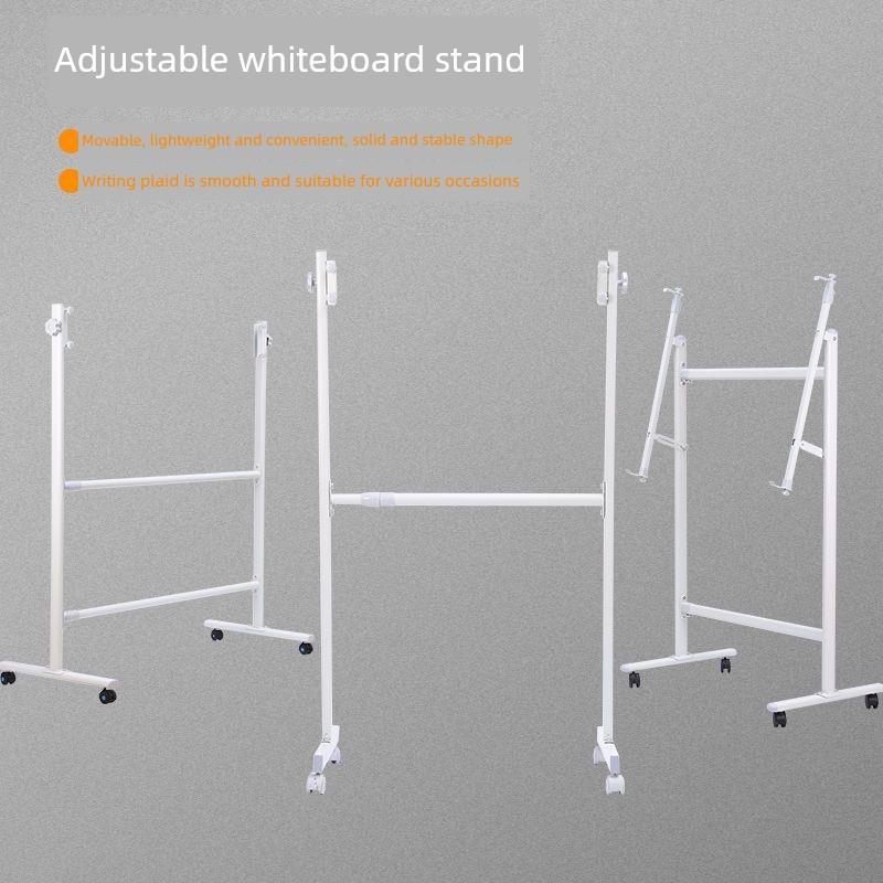 带轮子的移动白板架大型黑板架金属支撑架悬挂教学白板配件支架式