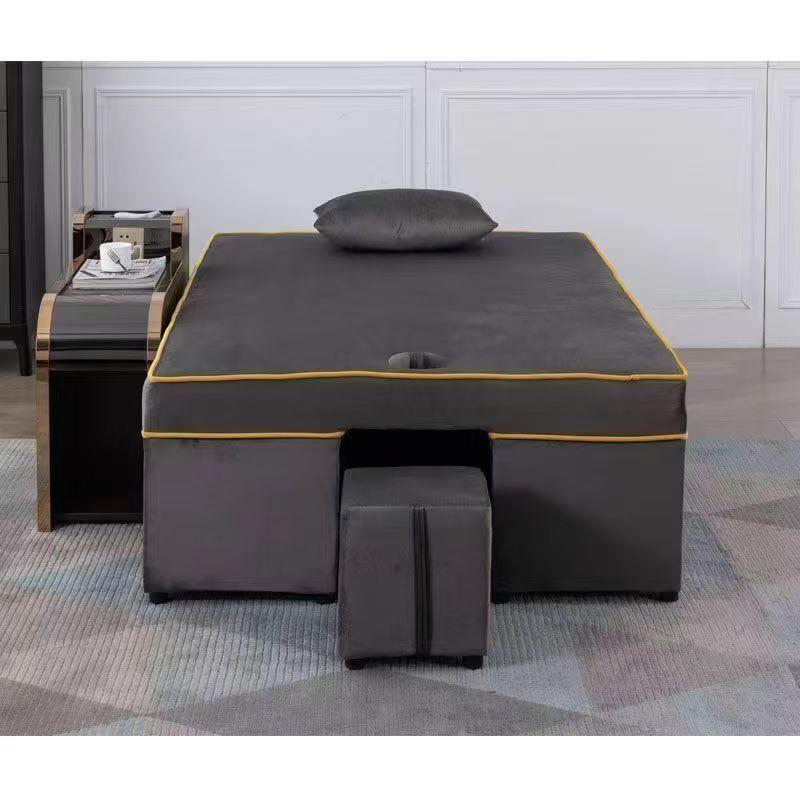 泰式Spa按摩床足疗足浴沙发床中医艾灸理疗推拿床带头洞美容院床