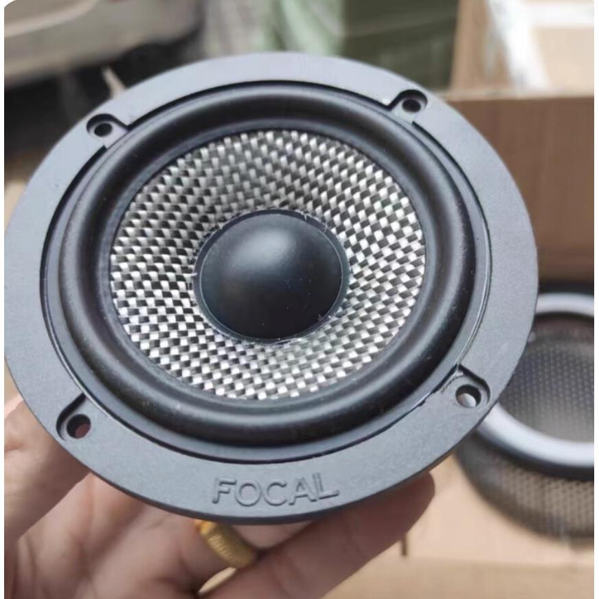 Focal汽车音响中音喇叭3.5寸中音汽车音响改装车载喇叭前置中音