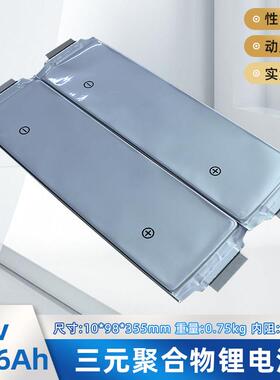 全新sk软包动力三元锂电芯3.7v55.6ah/61AH足容电动三轮车锂电池