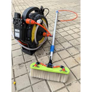 客车大巴车24v洗车神器货车长杆通水刷子12v便携式车载高压清洗机