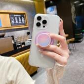 幻彩渐变色泡泡啪嗒同款 磁吸手机支架冰面系列MagSafe气囊伸缩帽