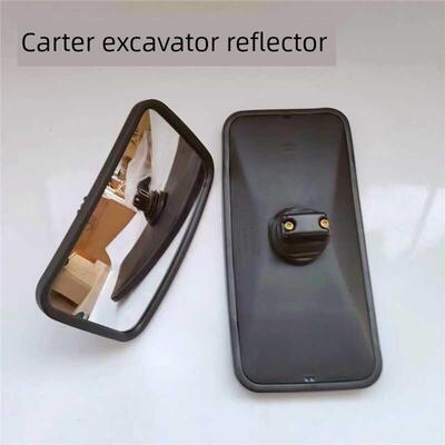 挖掘机卡特307 312 320 324 329 336B C D后视镜反射镜倒车辅助镜