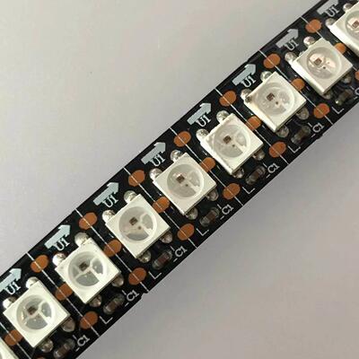 WS2812B幻彩LED灯带5V全彩灯条5050灯珠内置IC炫彩 非标定制专拍