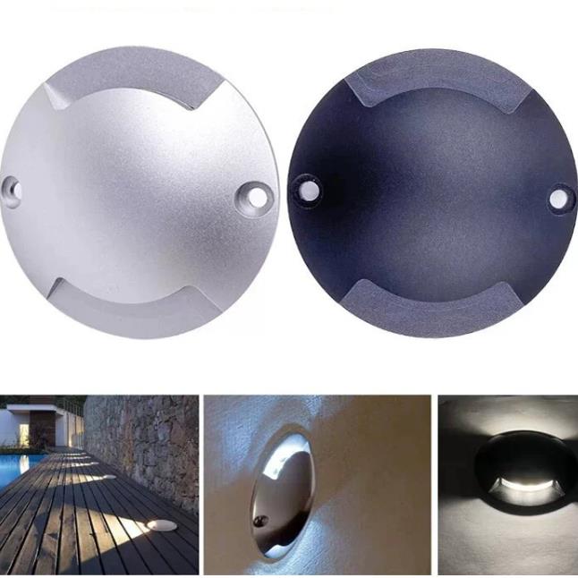 户外防水明装龟背灯甲板灯花园庭院步道灯楼梯台阶灯超薄地埋灯