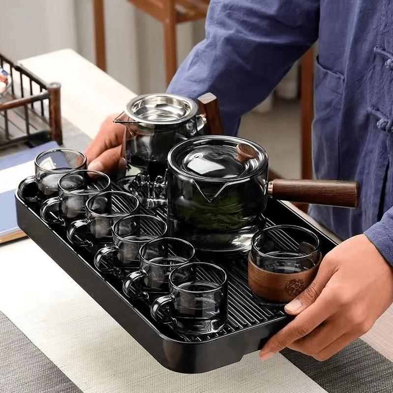 茶具套装耐热玻璃轻奢高档整套喝茶器具茶壶茶杯套装泡茶功夫茶具
