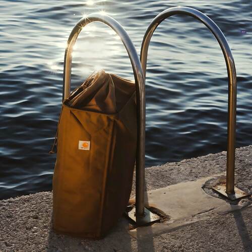现货CARHARTT WIP CANVAS BASKET 卡哈特 帆布收纳篮脏衣篓031836