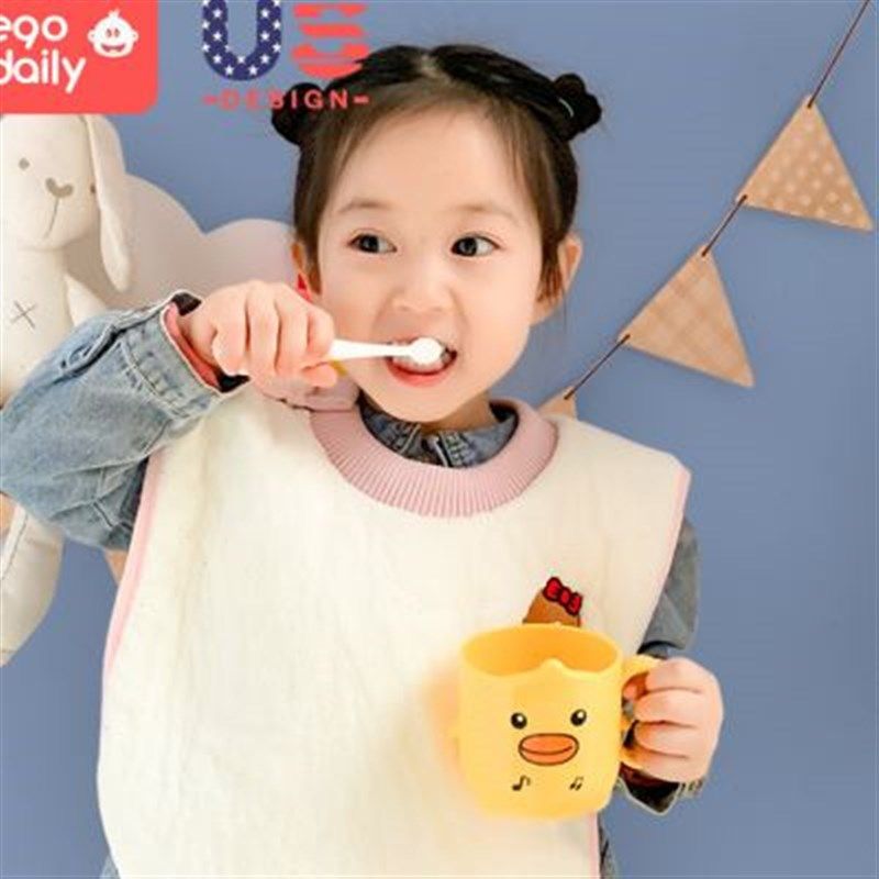 儿童洗漱巾婴儿毛巾防水围嘴刷牙擦脸漱口水巾不湿衣宝宝洗脸围兜,婴童用品,口水巾,淘宝优惠券,粉丝福利购,淘宝优惠卷