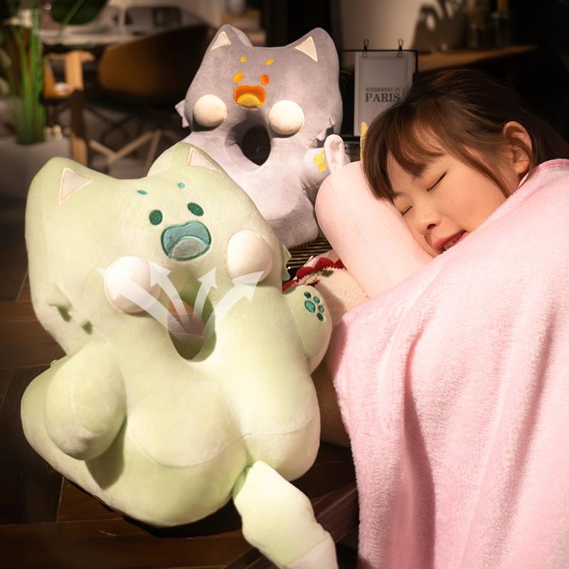 午趴睡02021000睡枕趴睡枕办午公F室休神器小学生儿童桌上趴抱枕