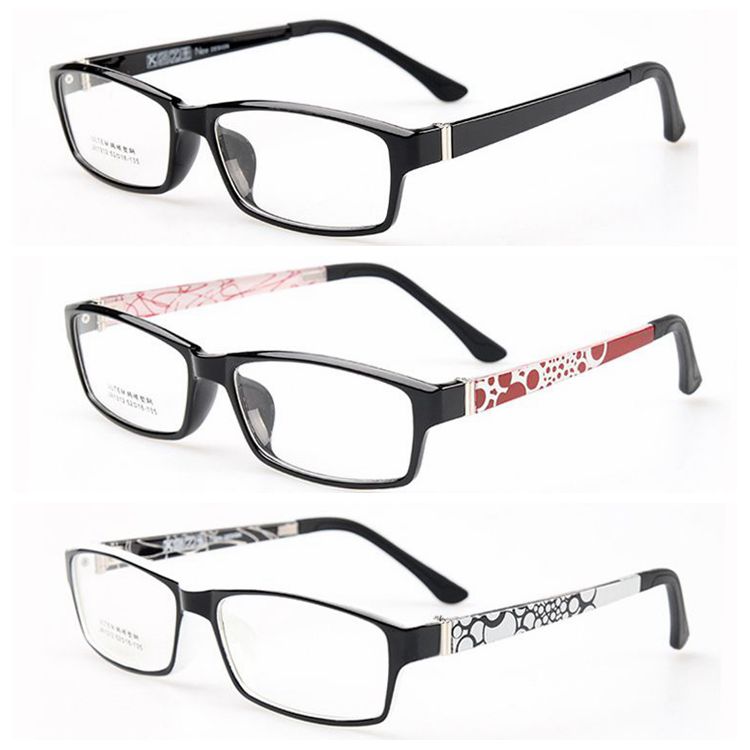 塑钢眼镜框现配眼镜男女款 A近视眼镜成品 超轻眼镜架记忆全框