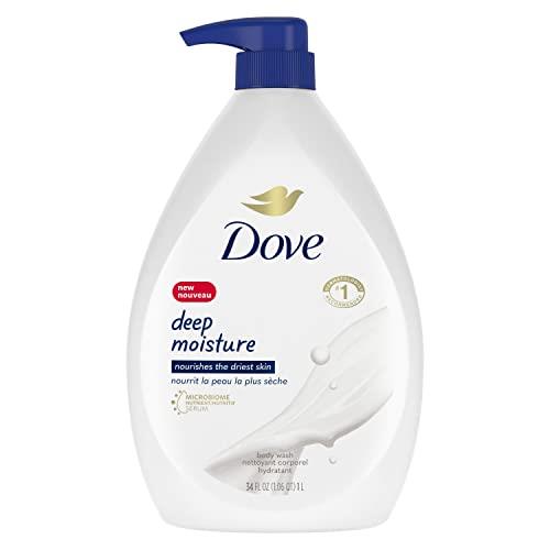 Dove Deep Moisture Body Wash with Pump For Dry Skin Moisturi