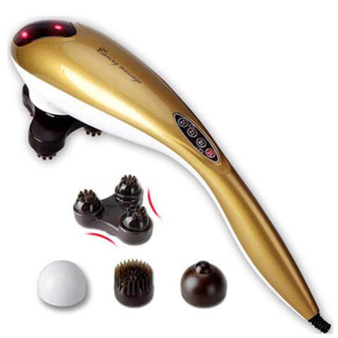 璐瑶LY-628B海豚按摩器电动锤肩颈敲打棒颈椎腰部全身经络梳理捶