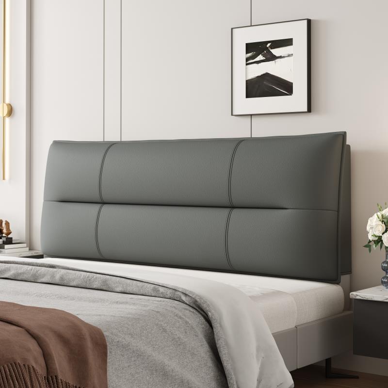 猫爪布免洗床边软袋靠背定制大靠背榻榻米靠垫枕头床头板套不干胶