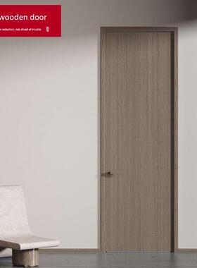 TATA木门定制简约平开门卧室门卫生间门室内木门折叠门厨卫门@001