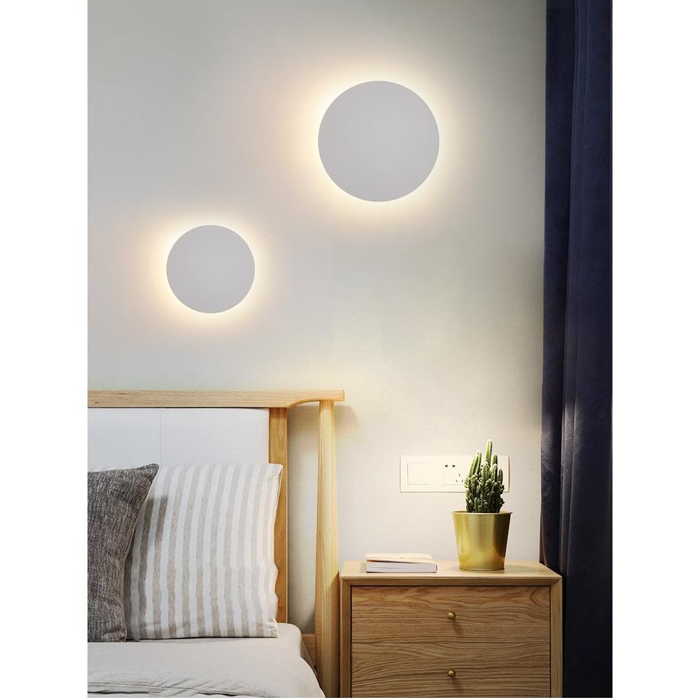 圆形LED壁灯卧室床头灯简约现代客厅背景墙北欧过道金色个性楼梯