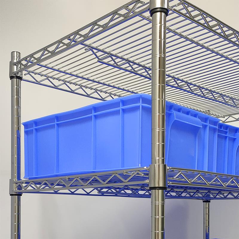 多层小推车不锈钢色分拣车物料周转车带轮子移动置物架配货转运车