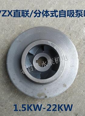BZ/ZX直联式自吸泵卧式管道泵离心泵铸铁叶轮水泵配件1.5KW-22KW