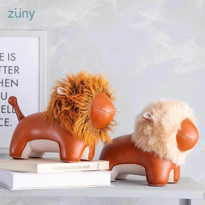 【官方正品】Zuny书挡动物摆件长颈鹿河马兔子熊猫书房书挡压书器