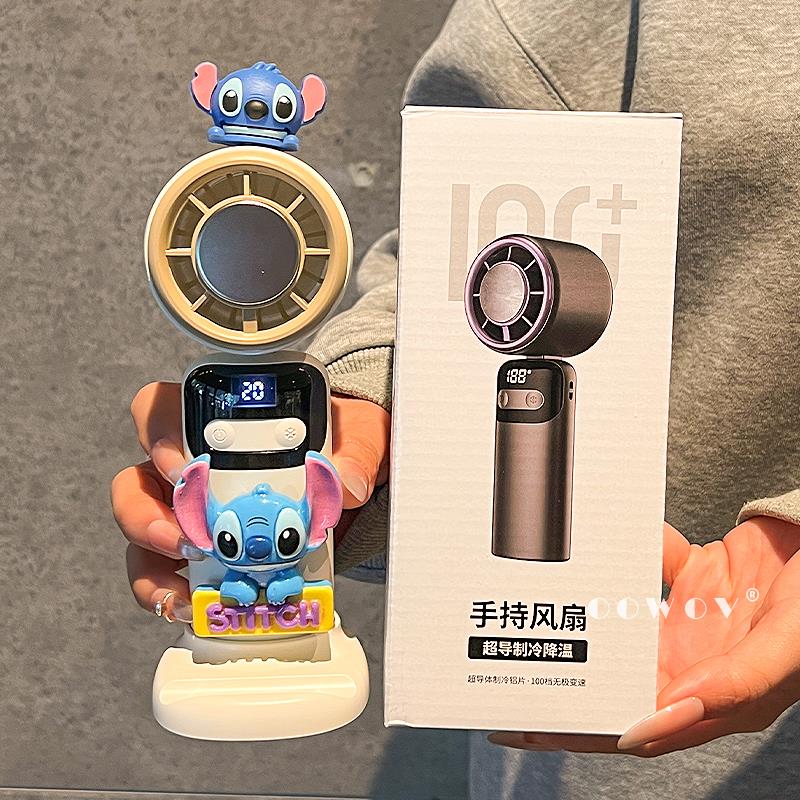 迷你便携式手持小风扇小型制冷无叶涡轮2025新款usb充电扇桌面夏