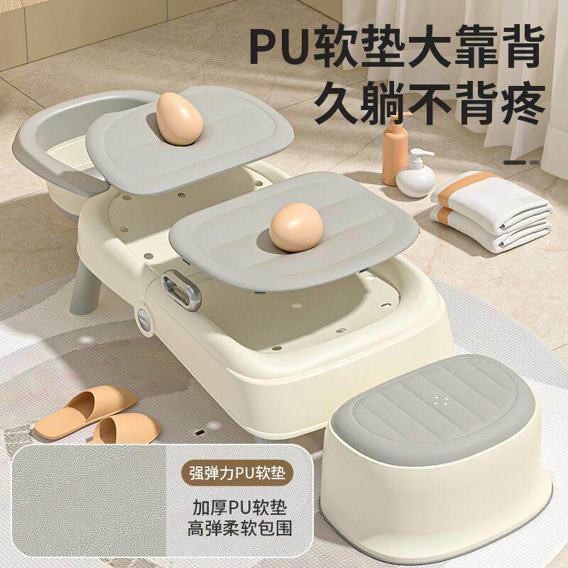 洗头发躺椅洗头儿童洗头发椅月子躺椅宝宝床成用大号可折叠大号