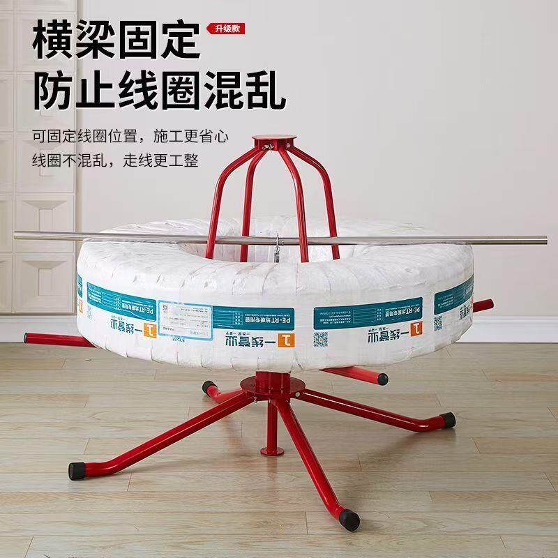 地暖放管器支撑架子铺管托架高承重铺管加厚加粗厚支架盘管支架