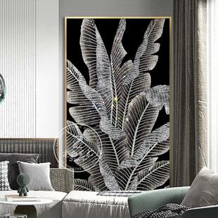 采购产品轻型豪华装饰画，入口大厅，走廊，水晶镶钻家，大香蕉叶