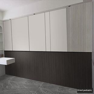 包装材料床头半墙背景墙卧室装饰造型木贴面碳水晶板墙板非实木